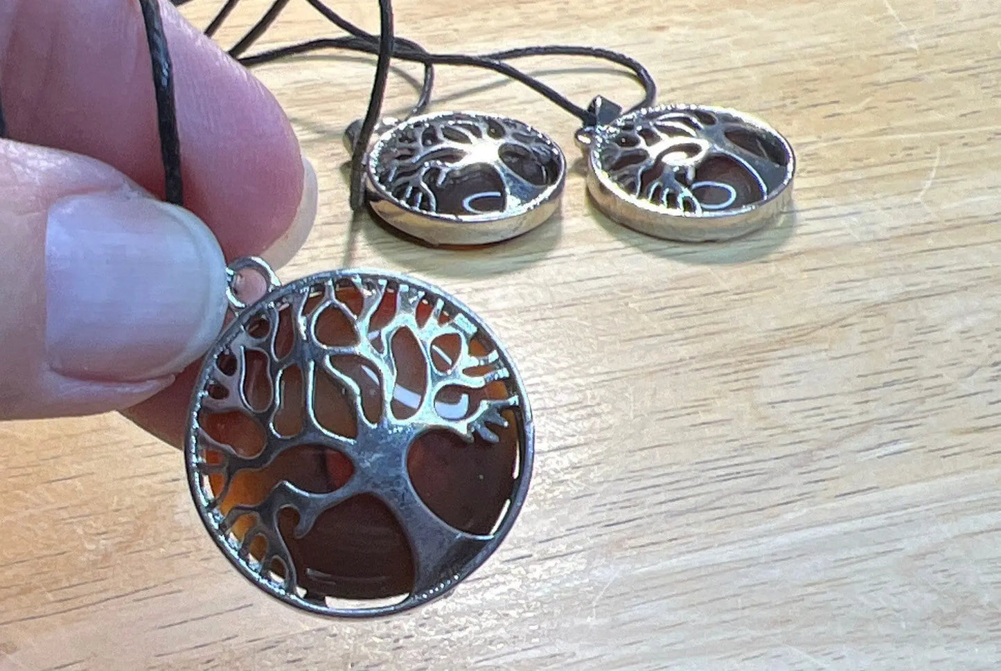 Carnelian Agate Tree Of Life Necklace NCK-2667 Shop Wholesale Crystals