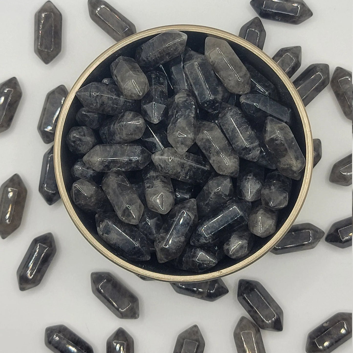 Smoky Quartz Double Terminated Crystal Point T-0064 (Approx. 3/4") Shop Wholesale Crystals