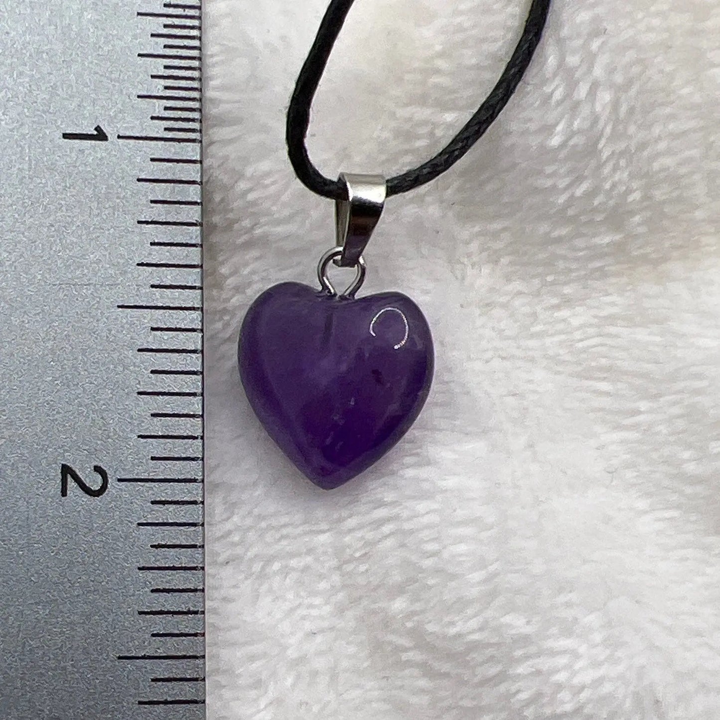 Amethyst Heart Necklace NCK-2680 Shop Wholesale Crystals