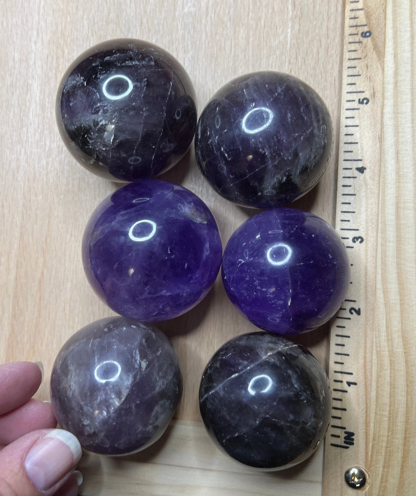 Amethyst Sphere 1455 Approx. 50-60 mm Shop Wholesale Crystals