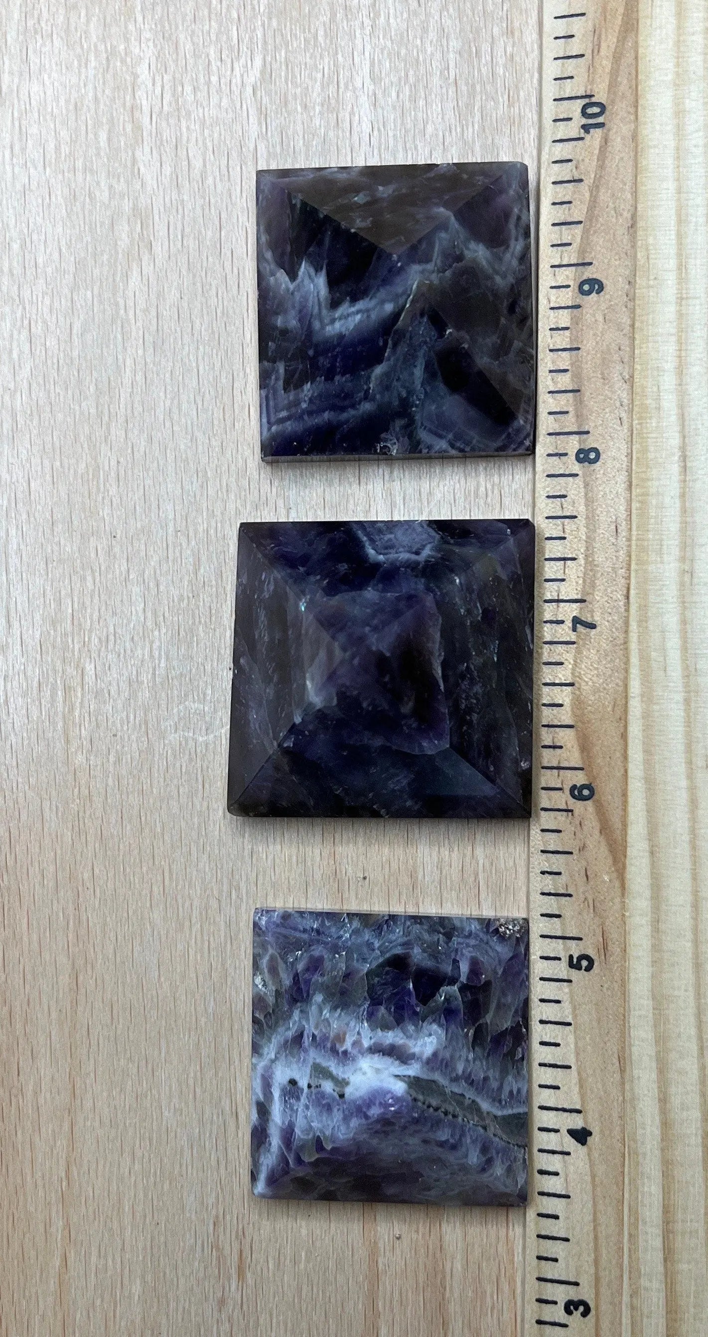 Amethyst Pyramid (approx 1 3/4”- 2 3/4”) 1557 Shop Wholesale Crystals