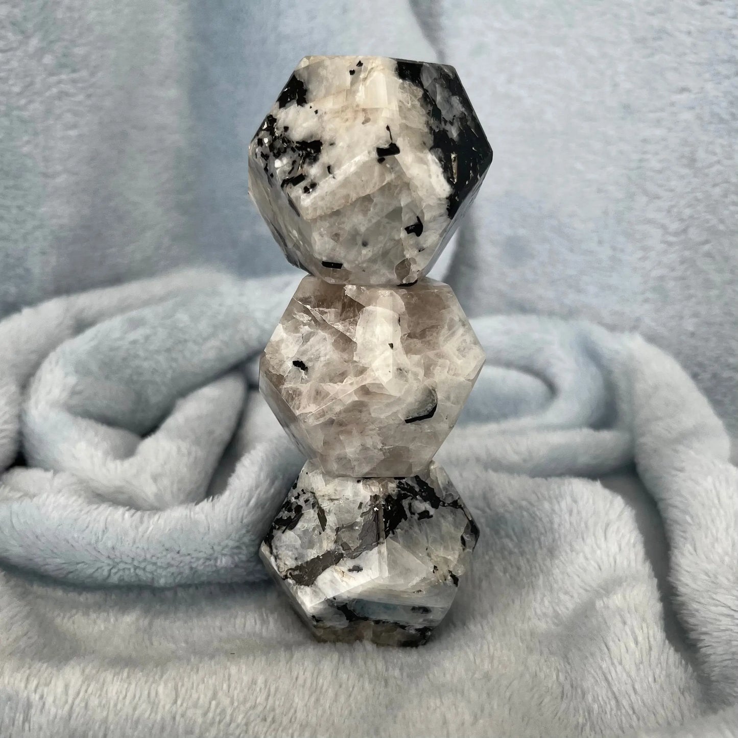 Rainbow Moonstone Dodecahedron (Approx 45mm) 1501 Shop Wholesale Crystals