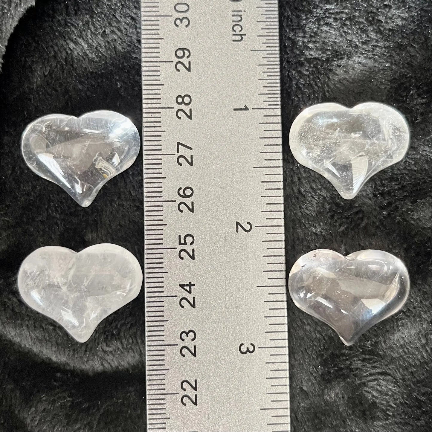 Quartz Puffy Heart (Approx. 3/4”x1”) 0530-B Shop Wholesale Crystals