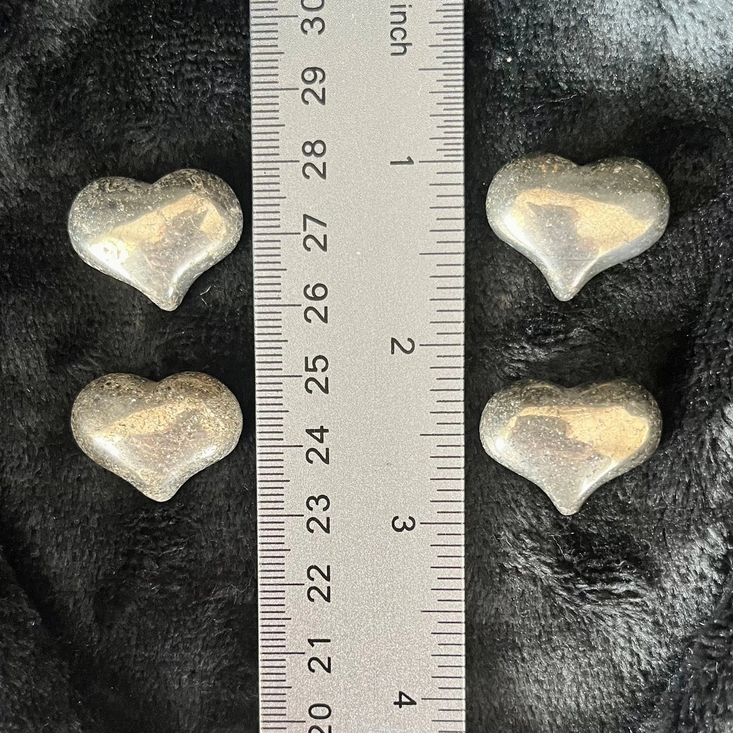 Iron Pyrite Puffy Heart (Approx. 3/4” x 1”) BIN-0540-D Shop Wholesale Crystals