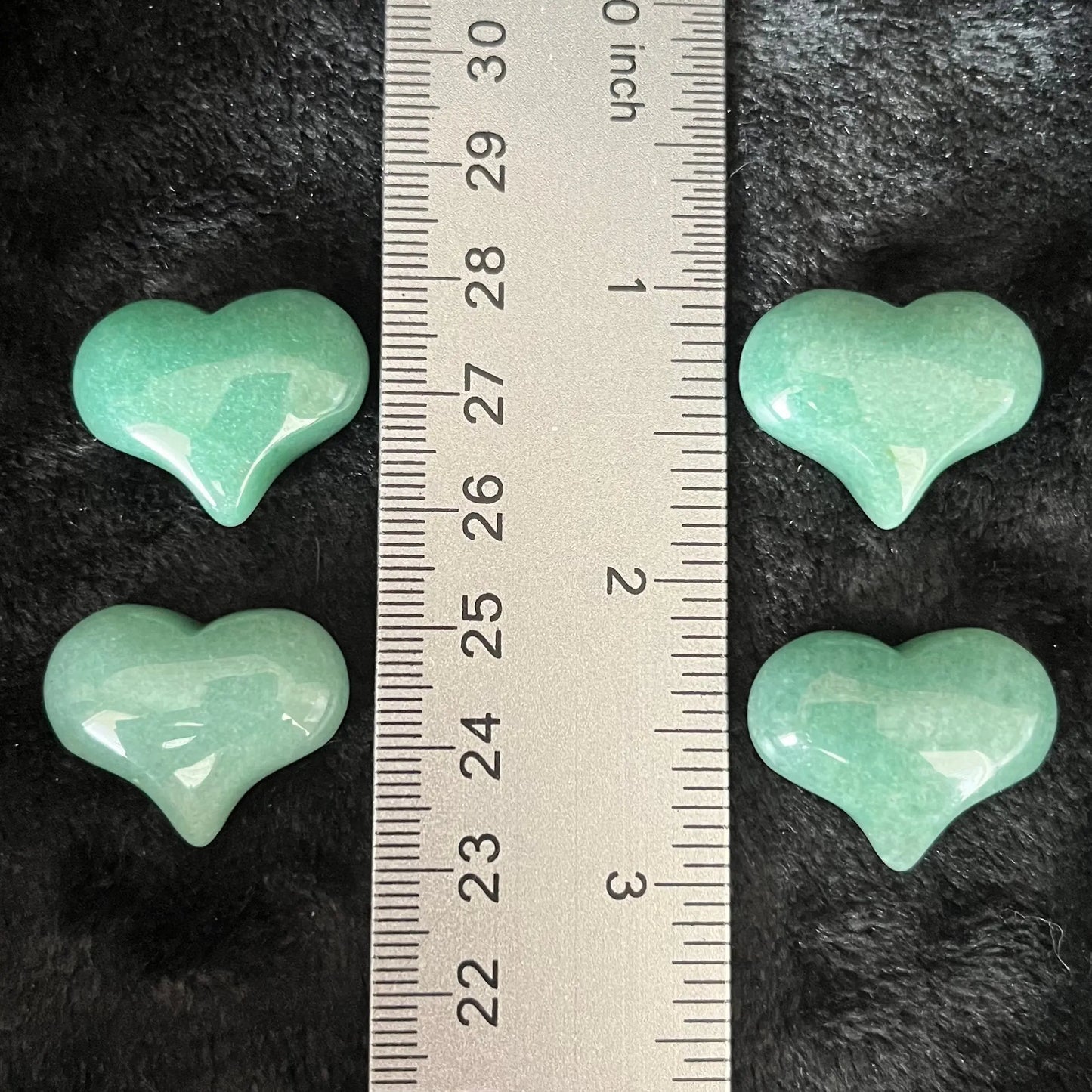 Green Aventurine Puffy Heart (Approx. 3/4”x1”) 0535-A Shop Wholesale Crystals