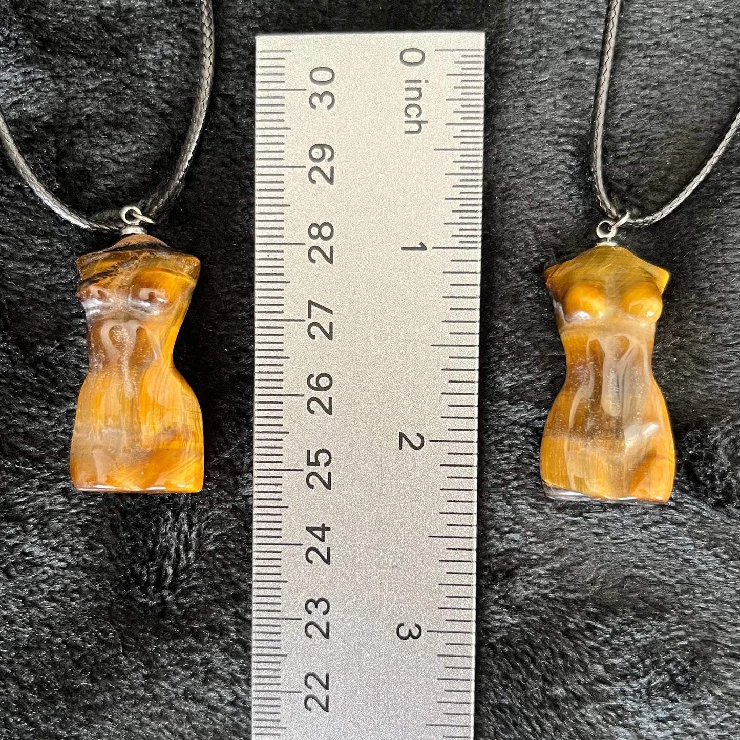 Tiger Eye Goddess Necklace (1 1/2”Pendant) 1113 Shop Wholesale Crystals