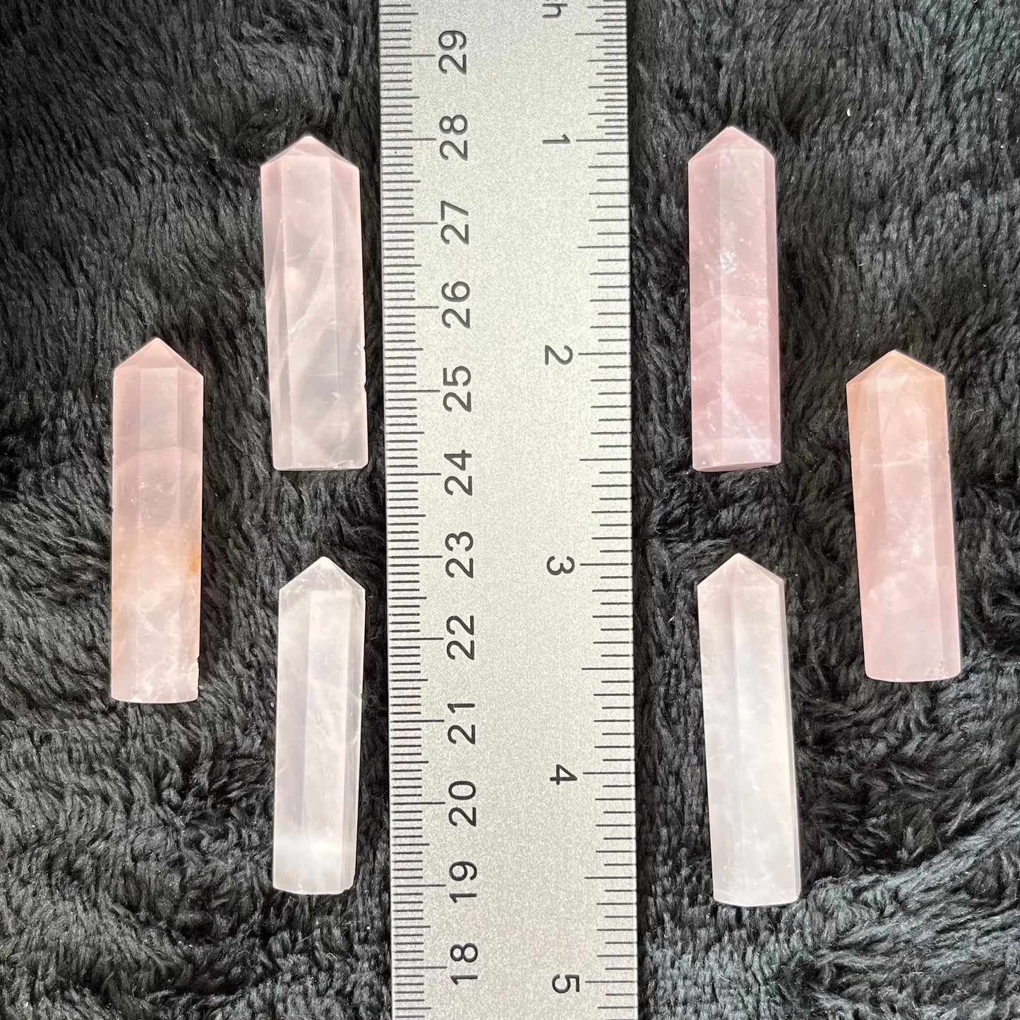 Rose Quartz Obelisk, (Approx. 1 3/8”-1 5/8") 0868 Shop Wholesale Crystals