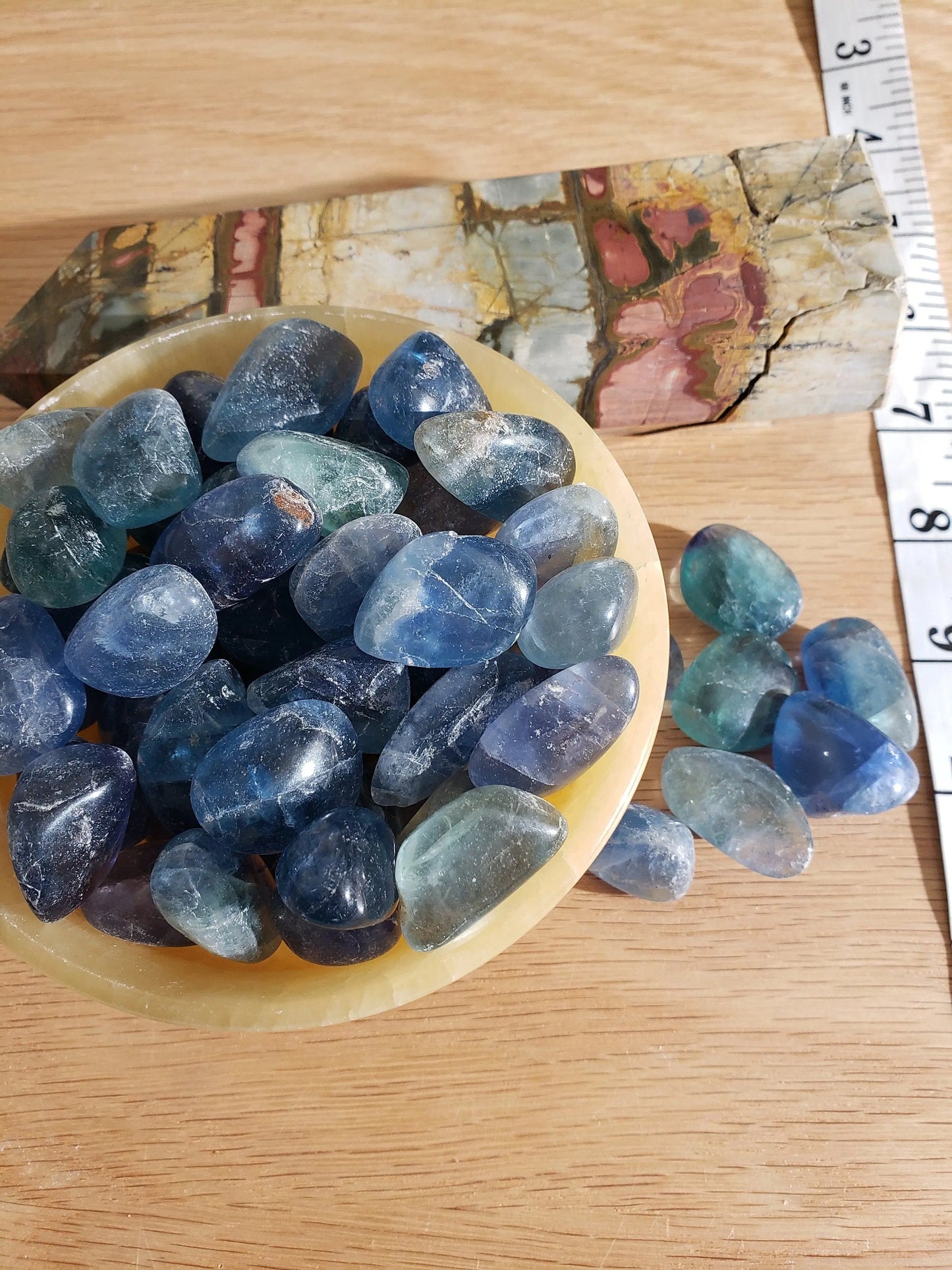 Natural Blue Fluorite Polished Crystal (Approx. 3/4" - 1") 0754-D - Shop Wholesale Crystals