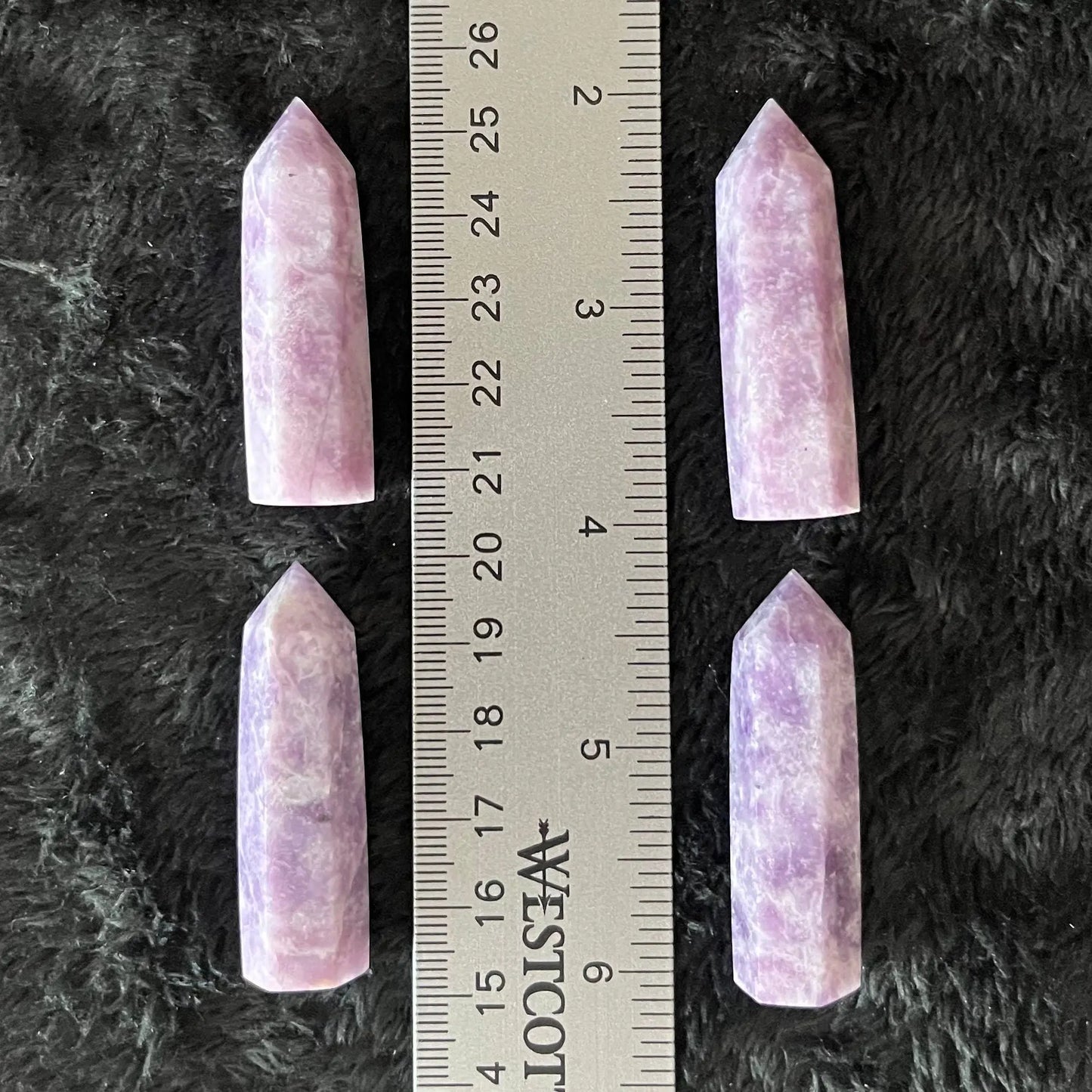 Lepidolite Obelisk (Approx. 1 3/4”-2") 0884 Shop Wholesale Crystals
