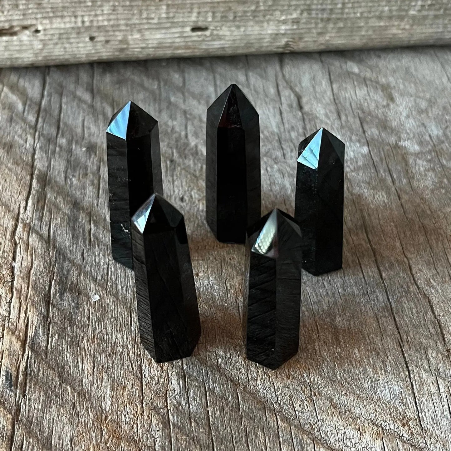 Black Obsidian Obelisk (Approx. 1 3/4”-2") 0885 Shop Wholesale Crystals