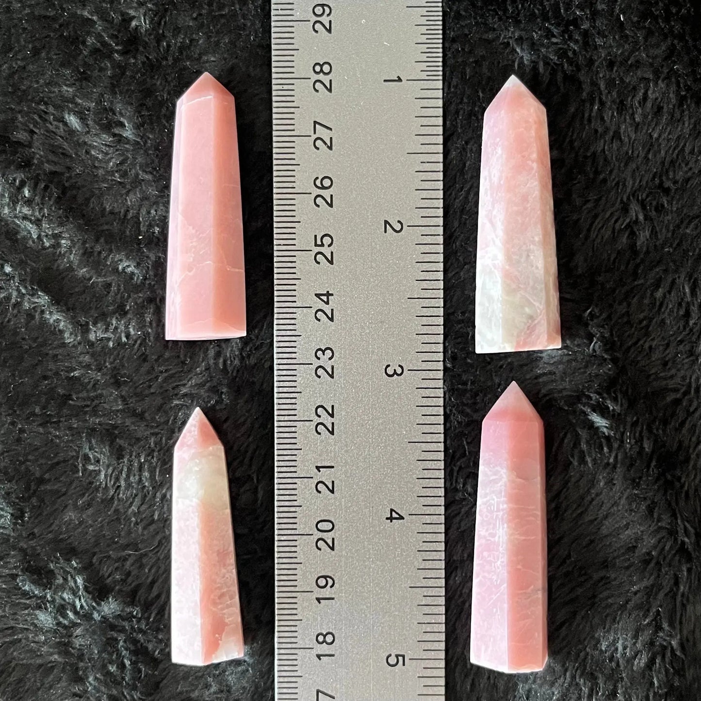 Pink Calcite Obelisk (Approx. 1 3/4”-2") 0879 Shop Wholesale Crystals