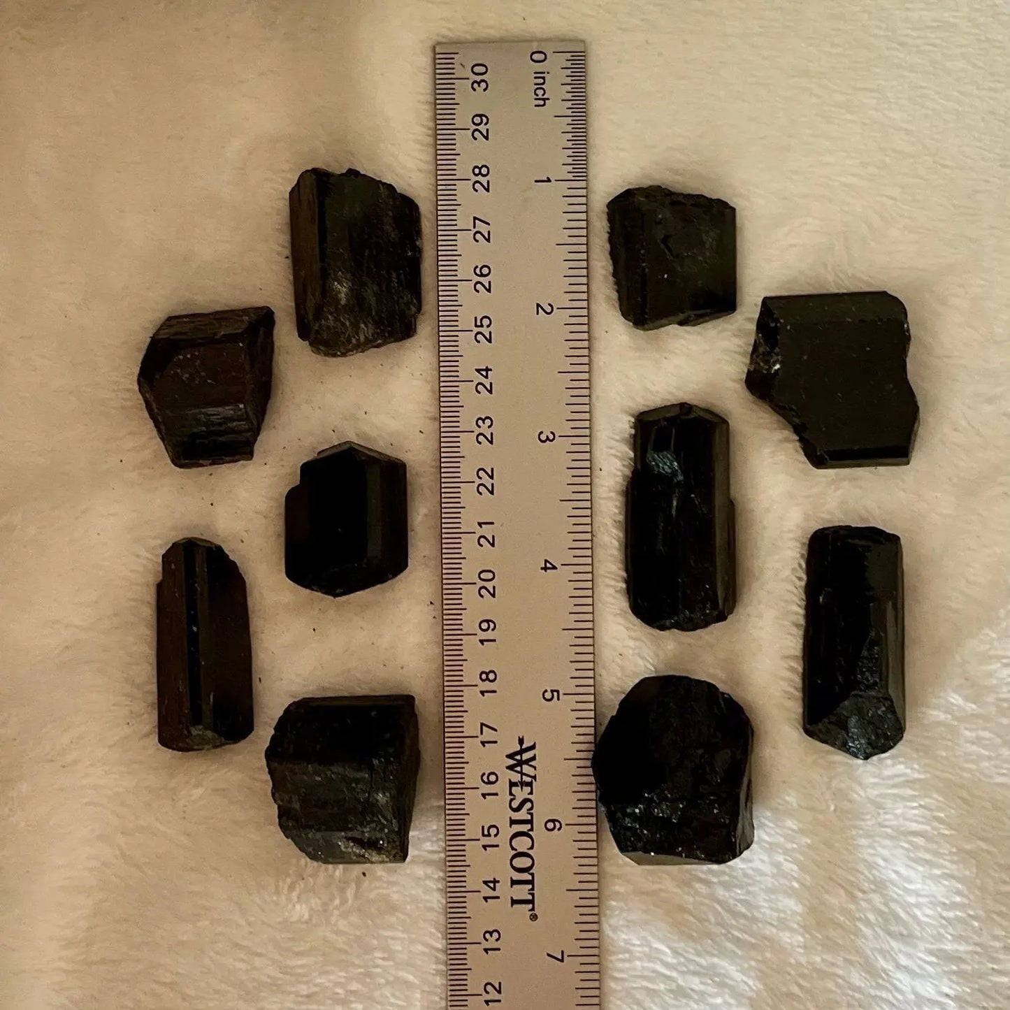 Black Tourmaline Crystal (Approx. 1 1/8”-1 5/8") 0158 Shop Wholesale Crystals