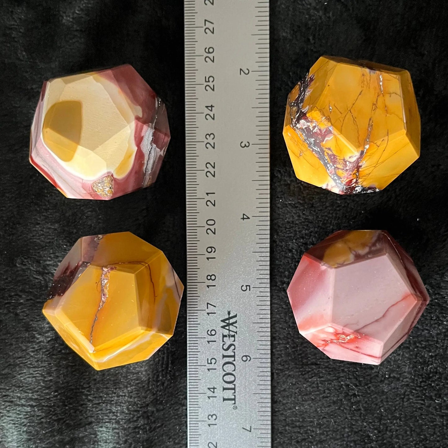 Mookaite Jasper Dodecahedron (Approx. 45mm) 1502 Shop Wholesale Crystals