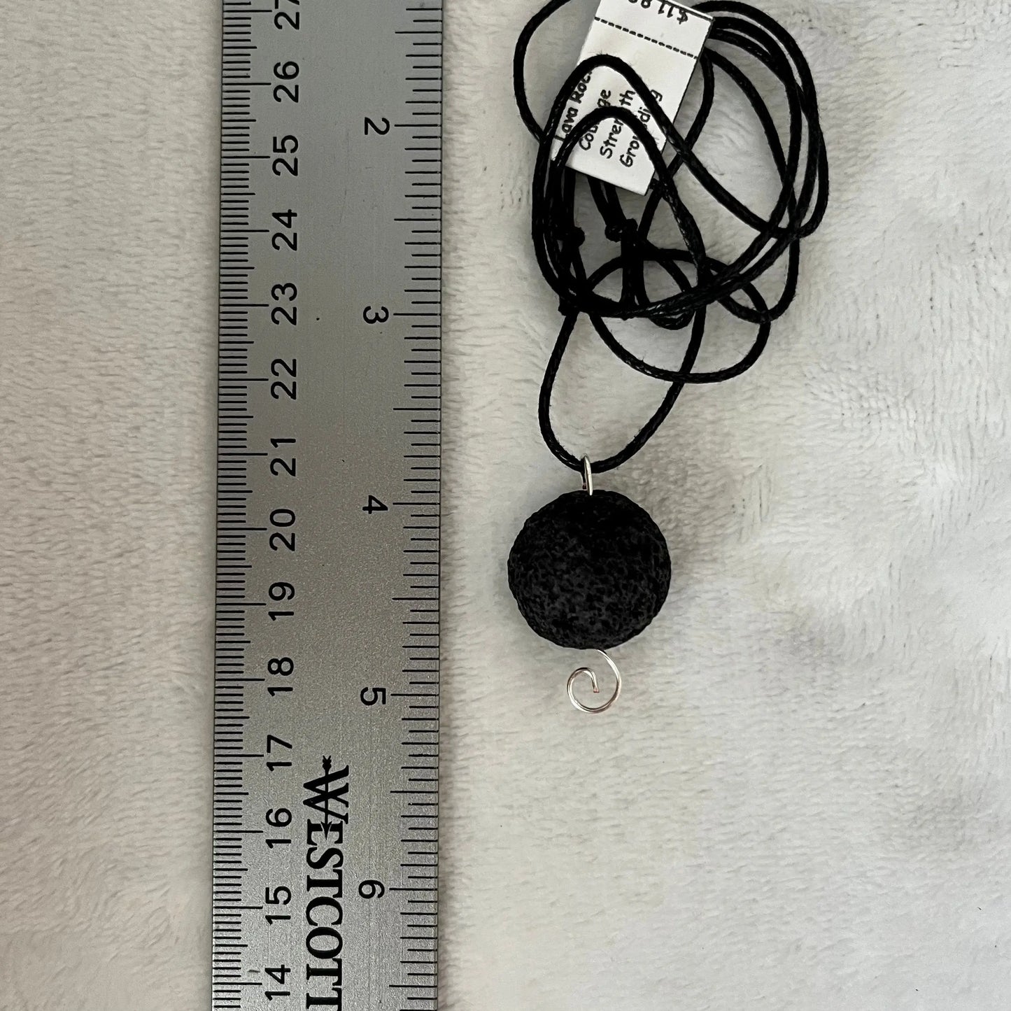 Lava Rock Wire Wrapped Necklace 1157 Shop Wholesale Crystals