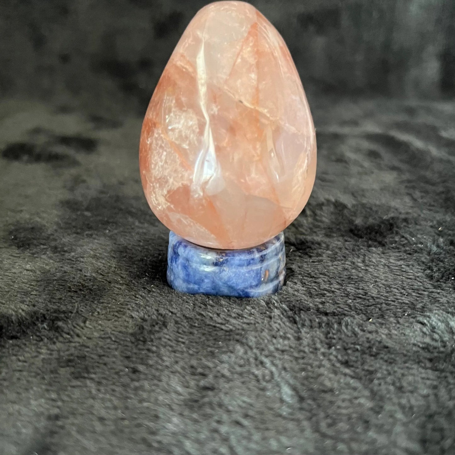 Sodalite Sphere Stand (Approx 1”) 0402 Shop Wholesale Crystals