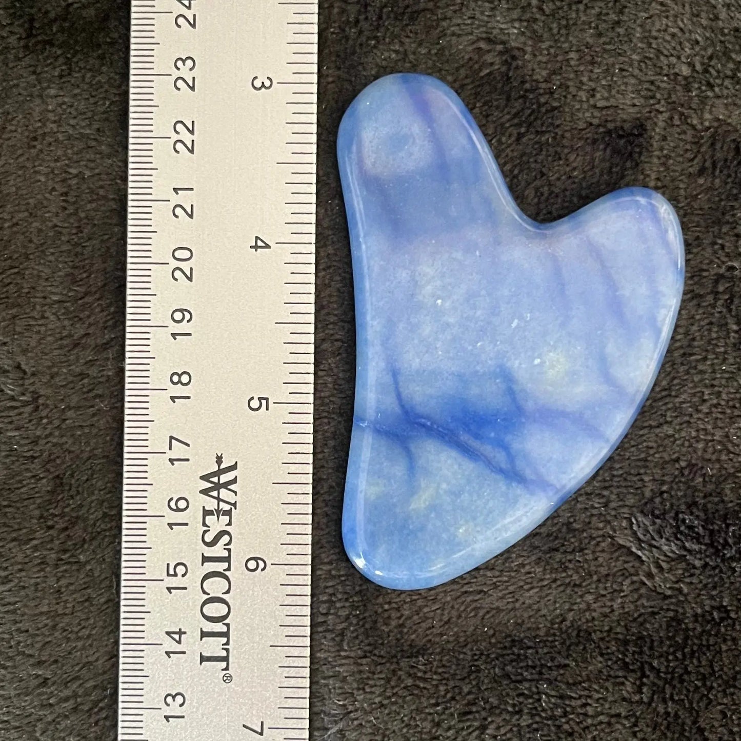 Blue Aventurine Massage Stone, Facial Massager BIN-0042 Shop Wholesale Crystals