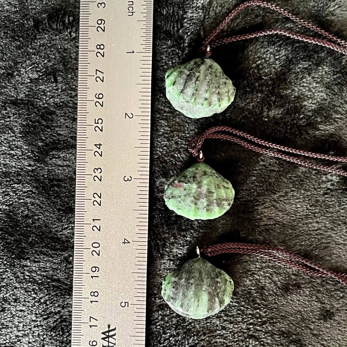 Ruby in Zoisite Sea Shell Necklace NCK-2719 Shop Wholesale Crystals
