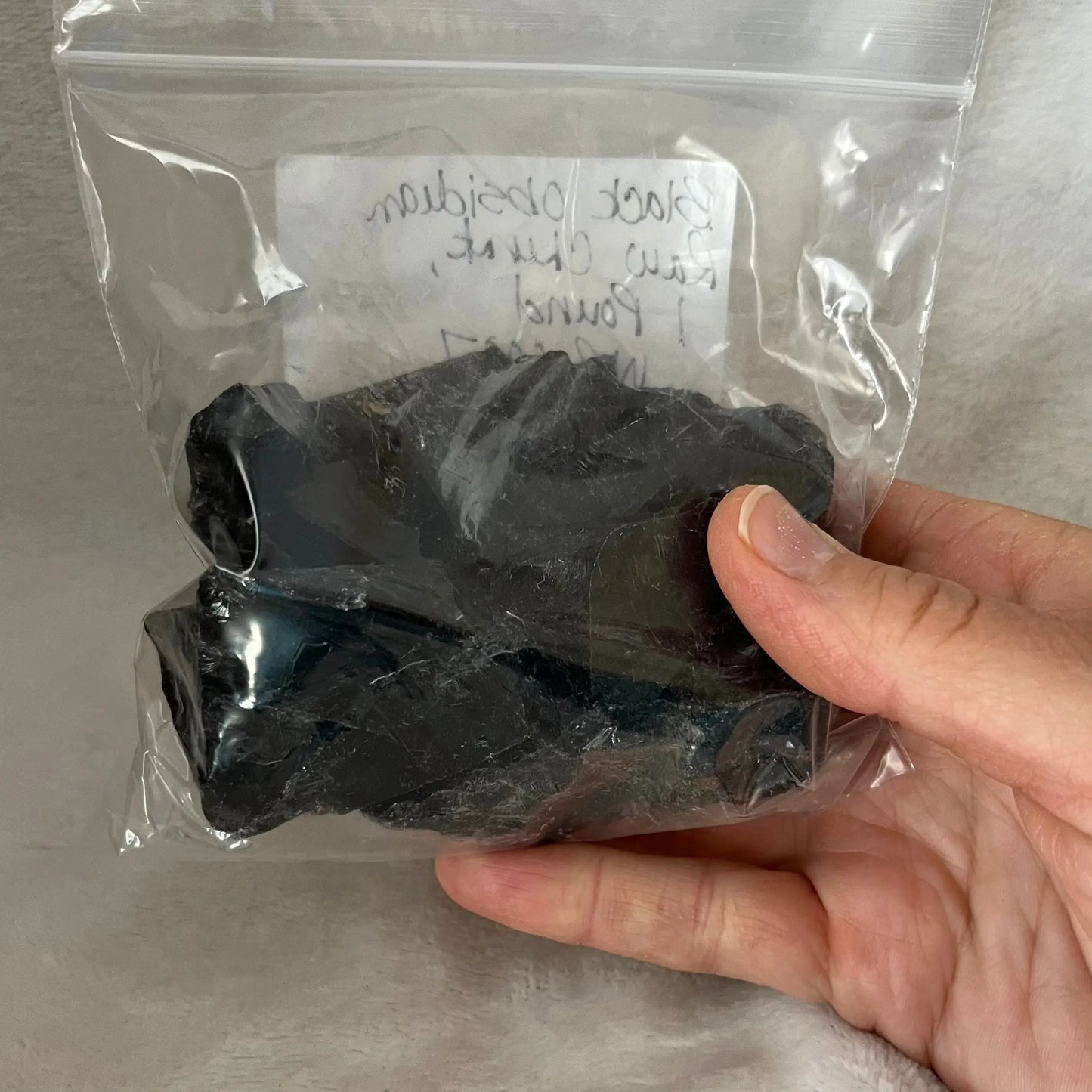 Black Obsidian Raw Chunk, 1 Pound WR-0007 - Shop Wholesale Crystals