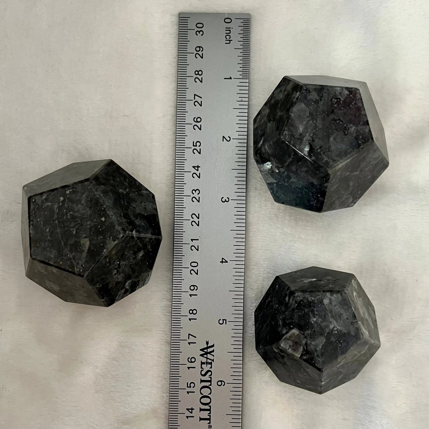 Larvikite Dodecahedron (Approx. 45mm-55mm) 1466 Shop Wholesale Crystals