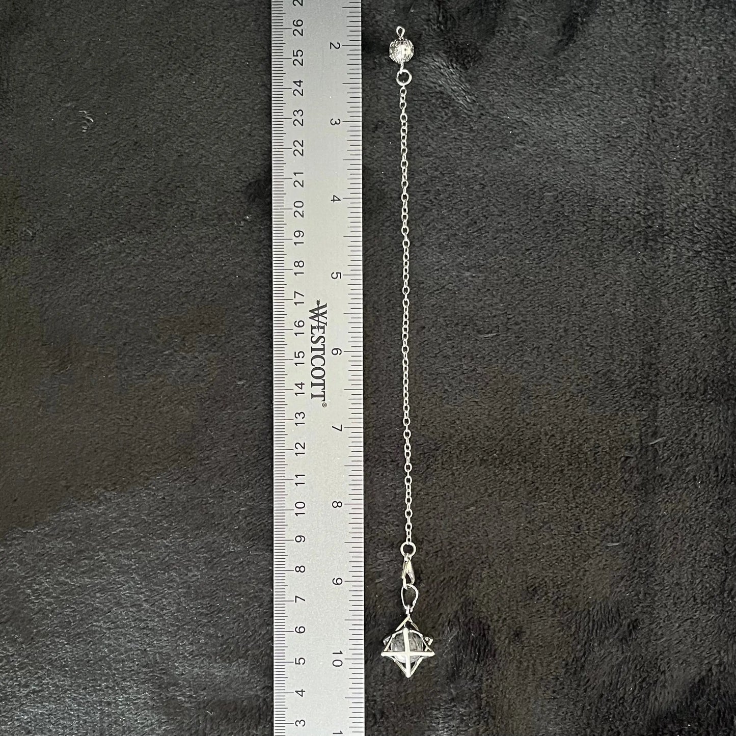 Snowflake Obsidian Merkaba Pendulum PND-0017 Shop Wholesale Crystals