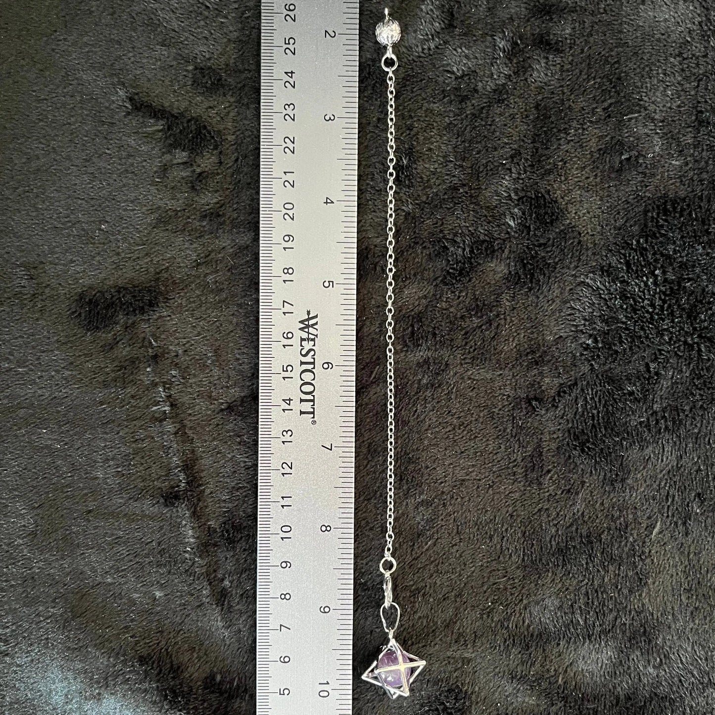 Amethyst Merkaba Pendulum PND-0027 Shop Wholesale Crystals