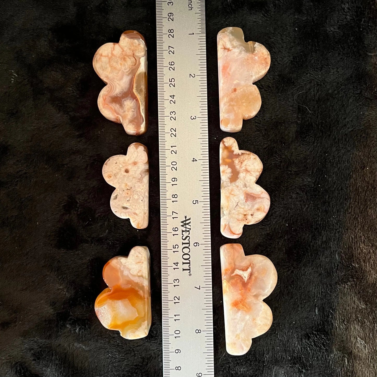 Flower Agate Cloud Carving (Approx 2”-2 1/2”) 0963 Shop Wholesale Crystals