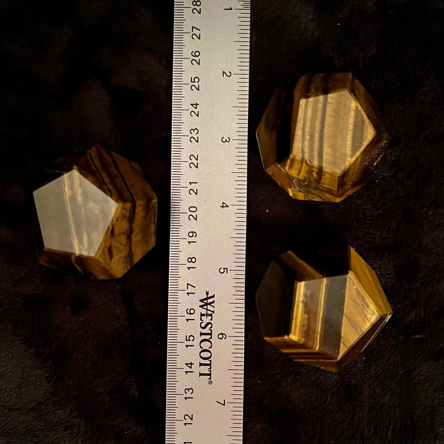 Tiger Eye Dodecahedron (Approx. 45mm-55mm) 1484 Shop Wholesale Crystals