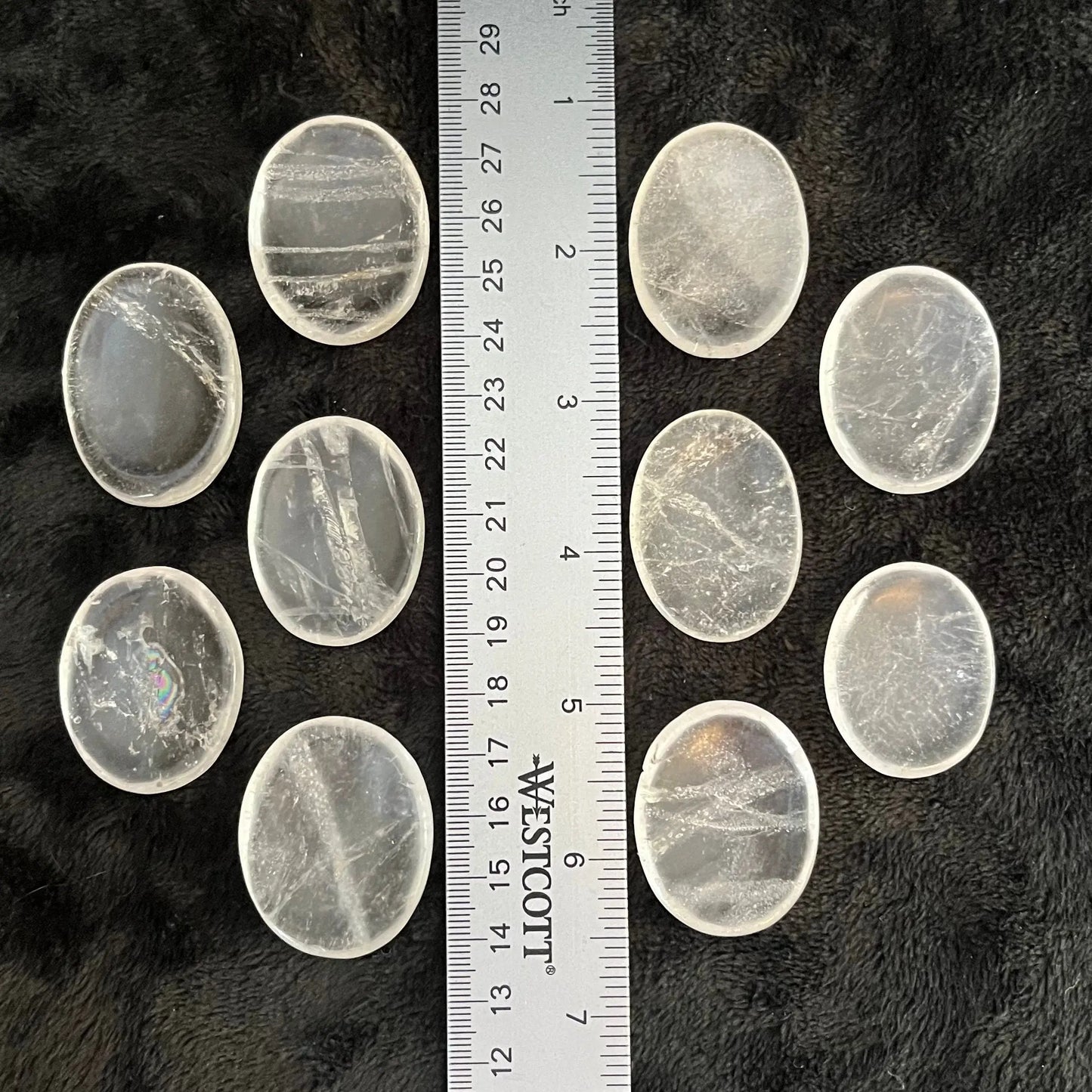 Quartz Worry Stone, Small, Handmade 1411 Shop Wholesale Crystals