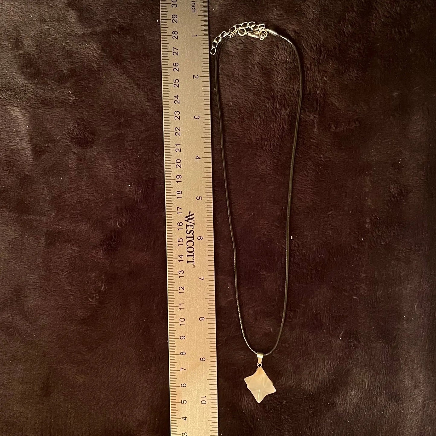 White Agate Merkaba Necklace NCK-2756 Shop Wholesale Crystals