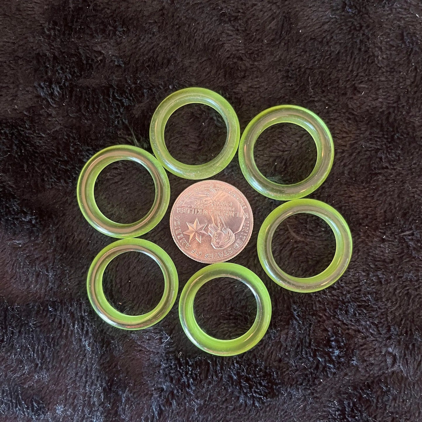 Light Green Fiber Optic (Cats Eye) Ring Size 8 RNG-0081 Shop Wholesale Crystals