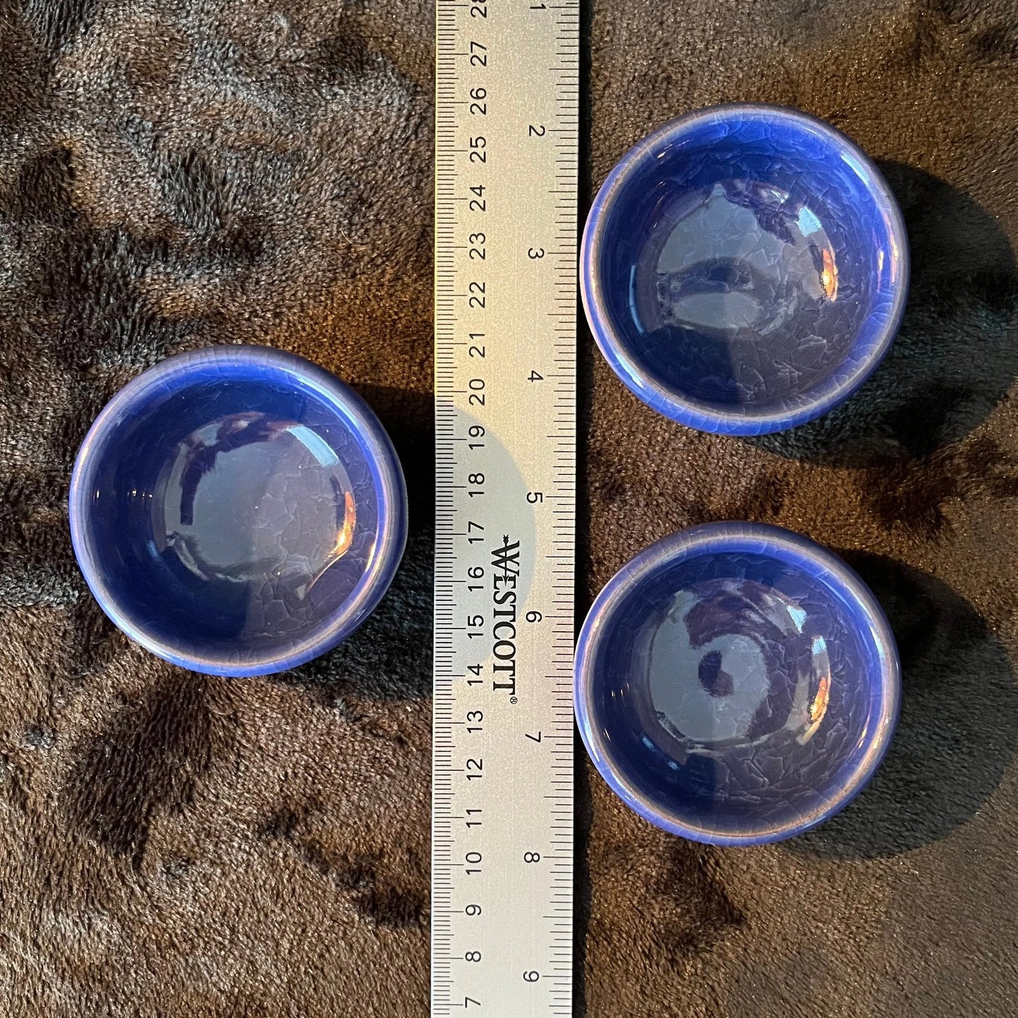 Small Ceramic Bowl, Indigo Blue (Approx. 2 5/8" x 1 1/4") 1608 Shop Wholesale Crystals