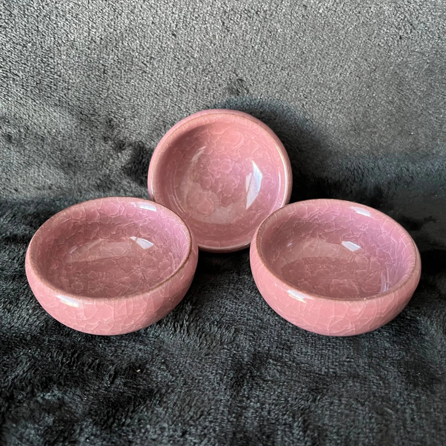 Small Ceramic Bowl, Pink (Approx. 2 5/8" x 1 1/4") 1607 Shop Wholesale Crystals