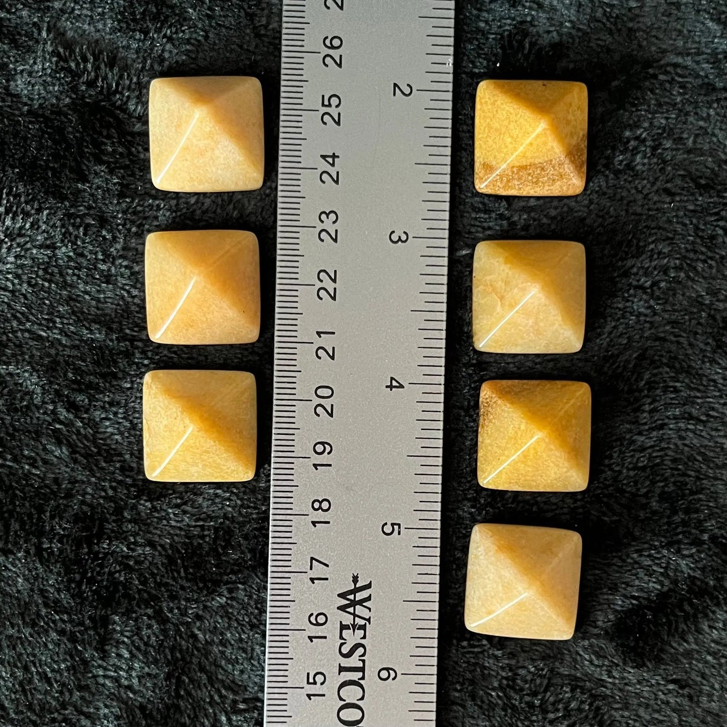 Yellow Aventurine Pyramid (Approx 1”) 0377 Shop Wholesale Crystals