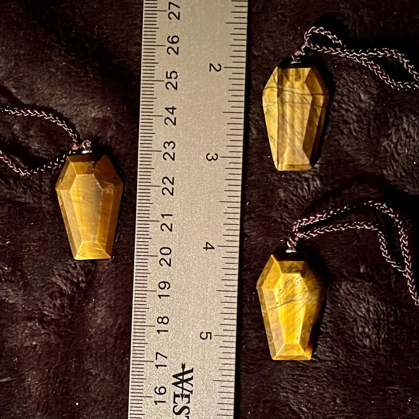 Tiger Eye Coffin Necklace NCK-2785 Shop Wholesale Crystals