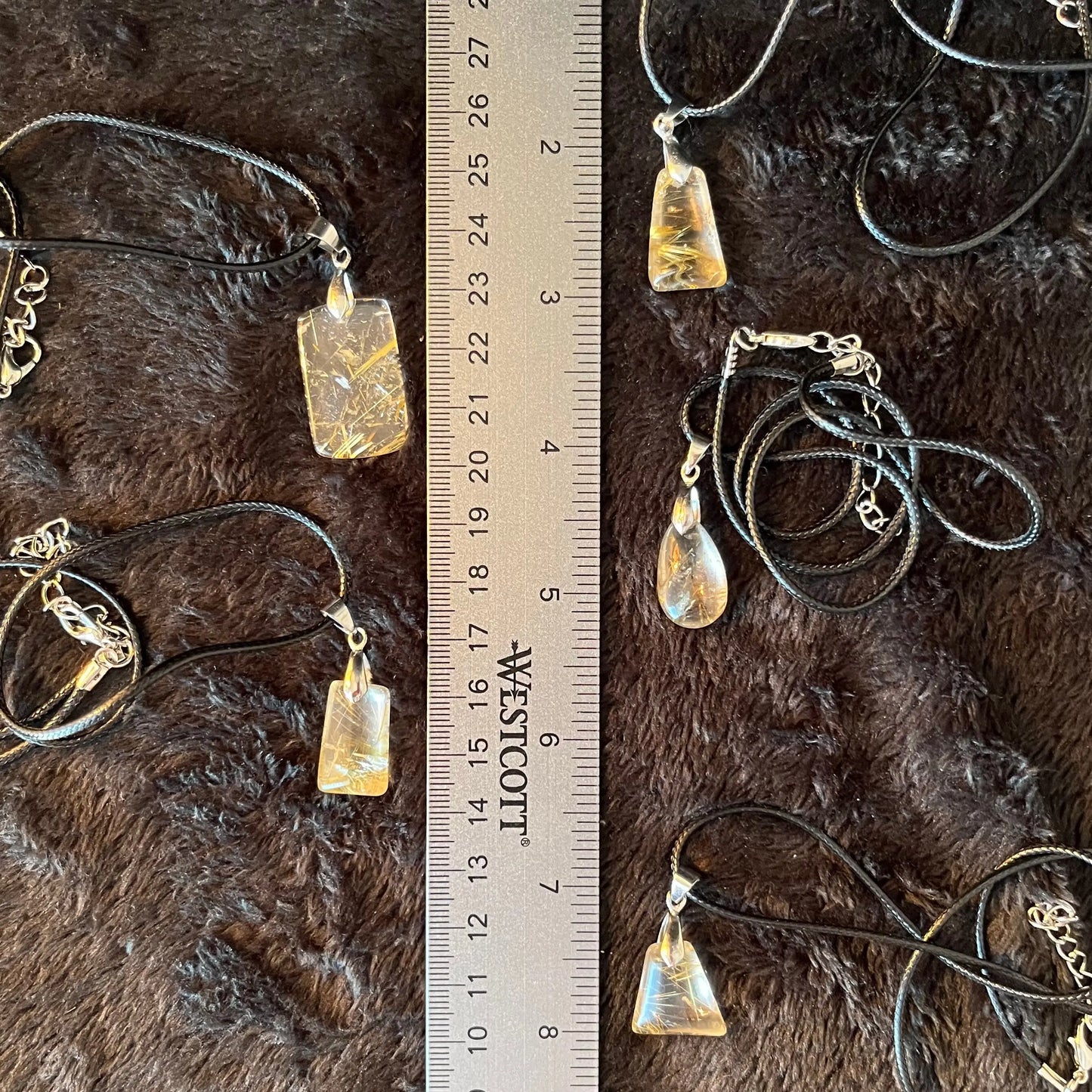 Golden Rutile Quartz Necklace NCK-2767 Shop Wholesale Crystals