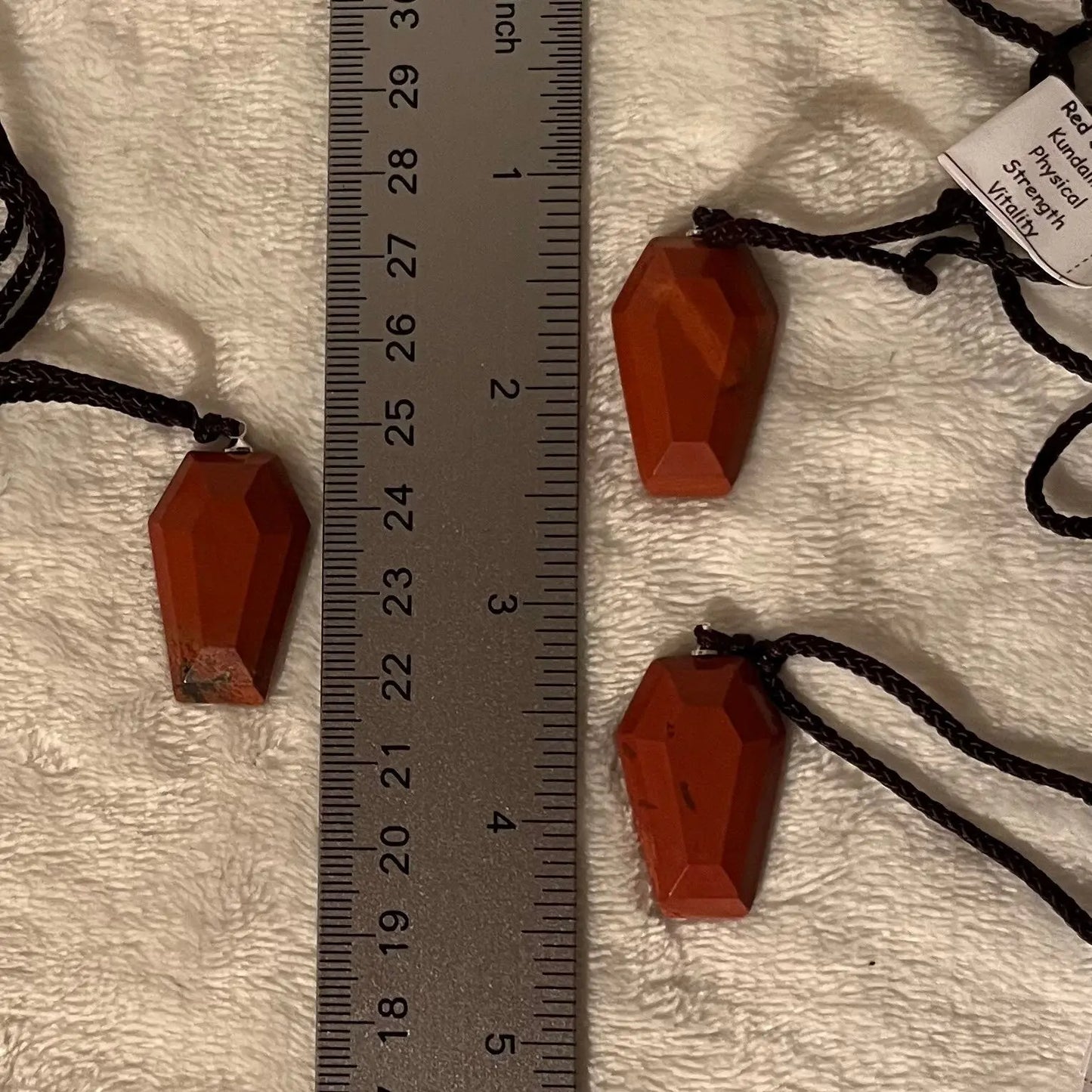 Red Jasper Coffin Necklace NCK-2781 Shop Wholesale Crystals