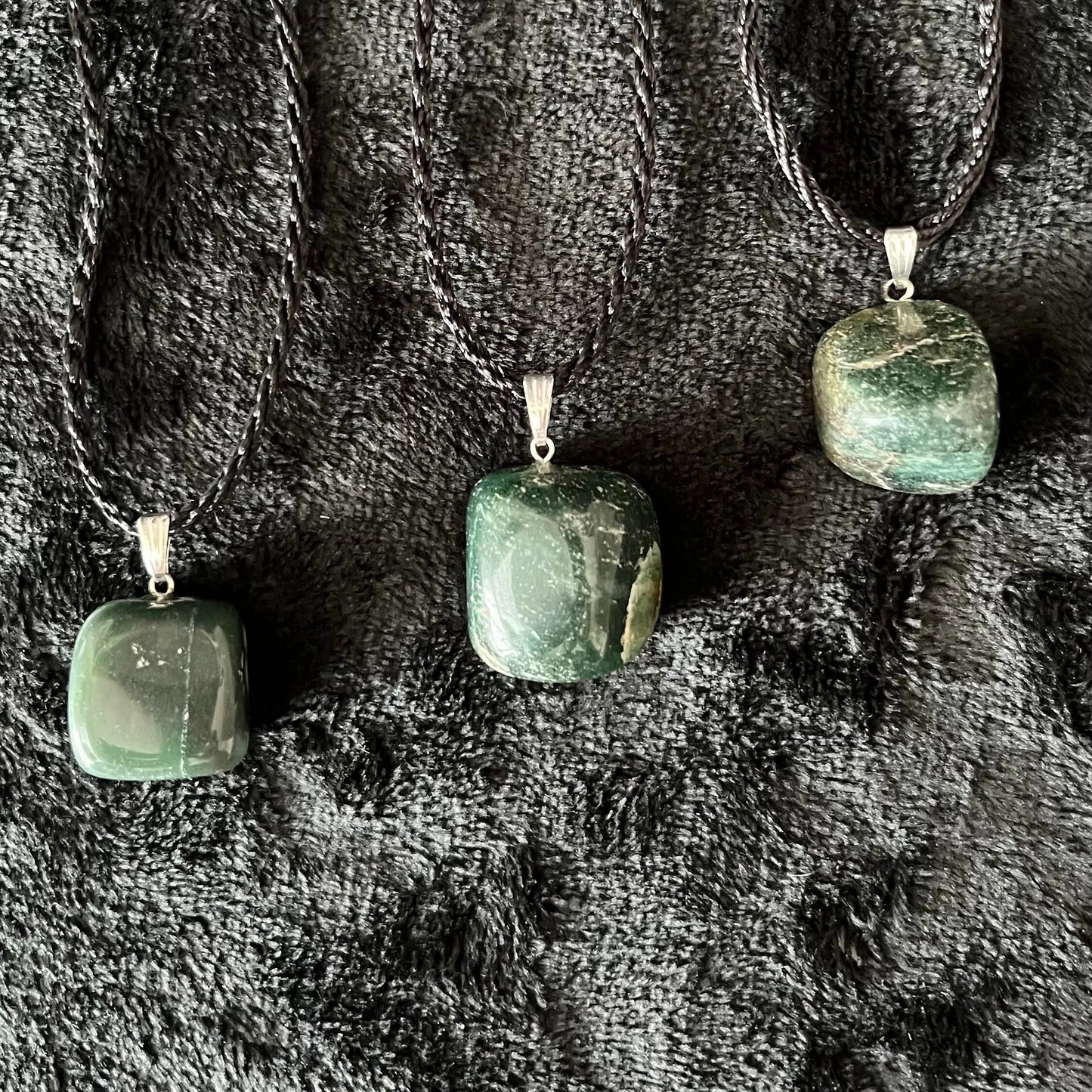 Green Amethyst Necklace (tumbled stone) NCK-2798 Shop Wholesale Crystals