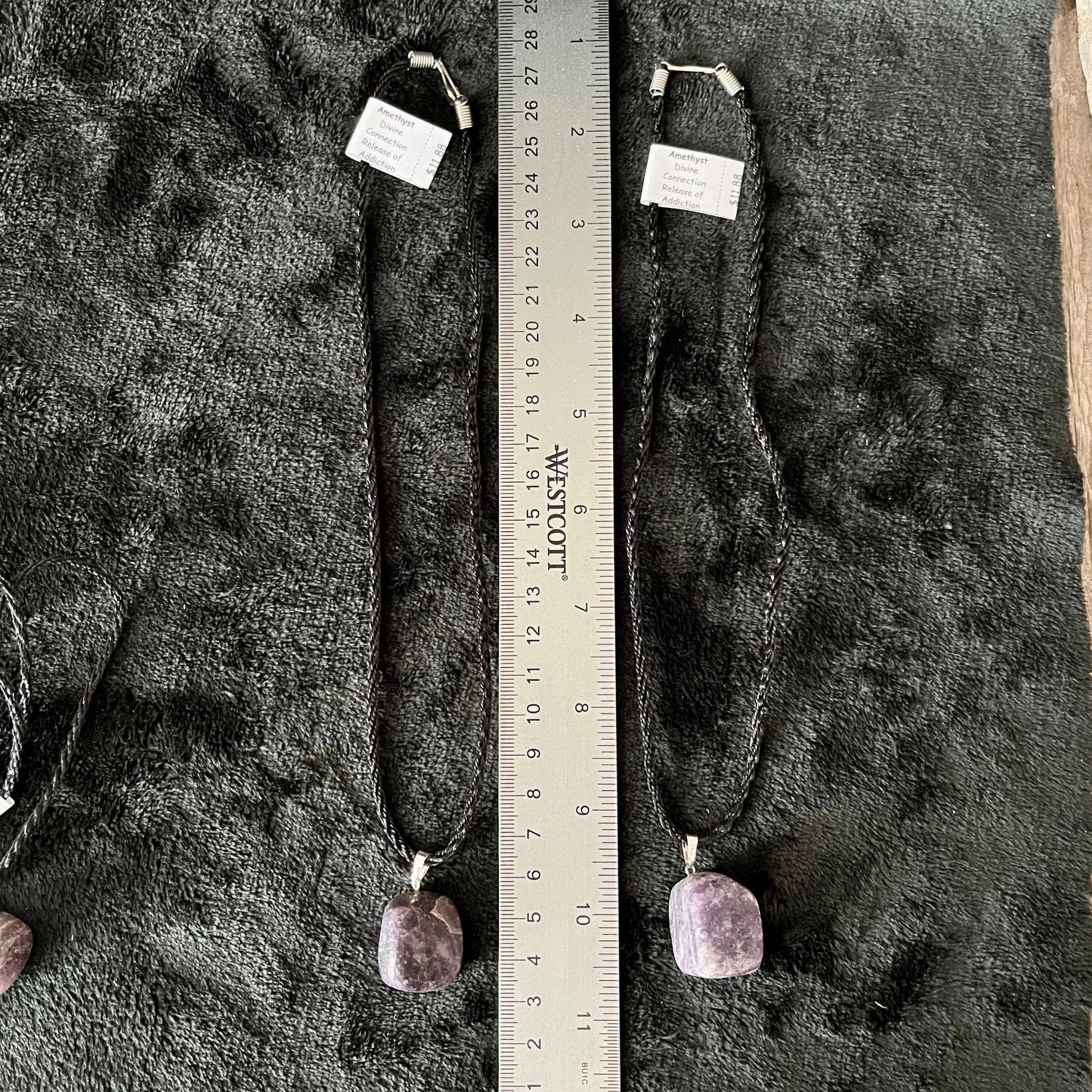 Amethyst Necklace (tumbled stone) NCK-2799 Shop Wholesale Crystals