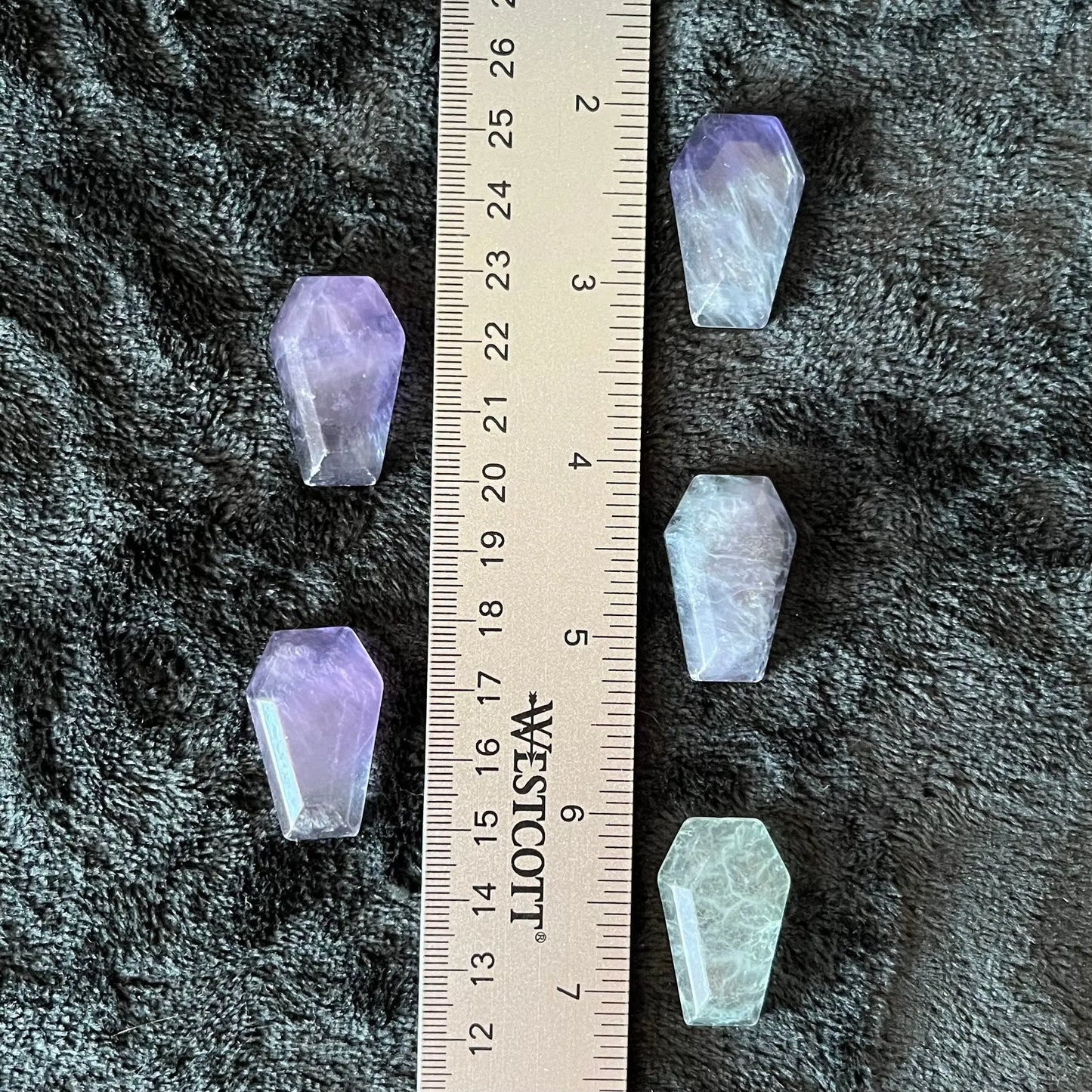 Fluorite Coffin (Approx. 1 3/8”) 0172 Shop Wholesale Crystals