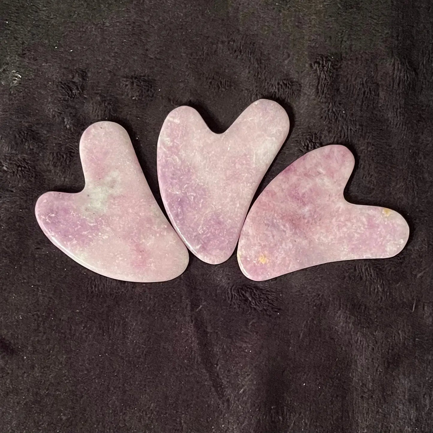Lepidolite Self Care Gua Sha Stone 1022 Shop Wholesale Crystals