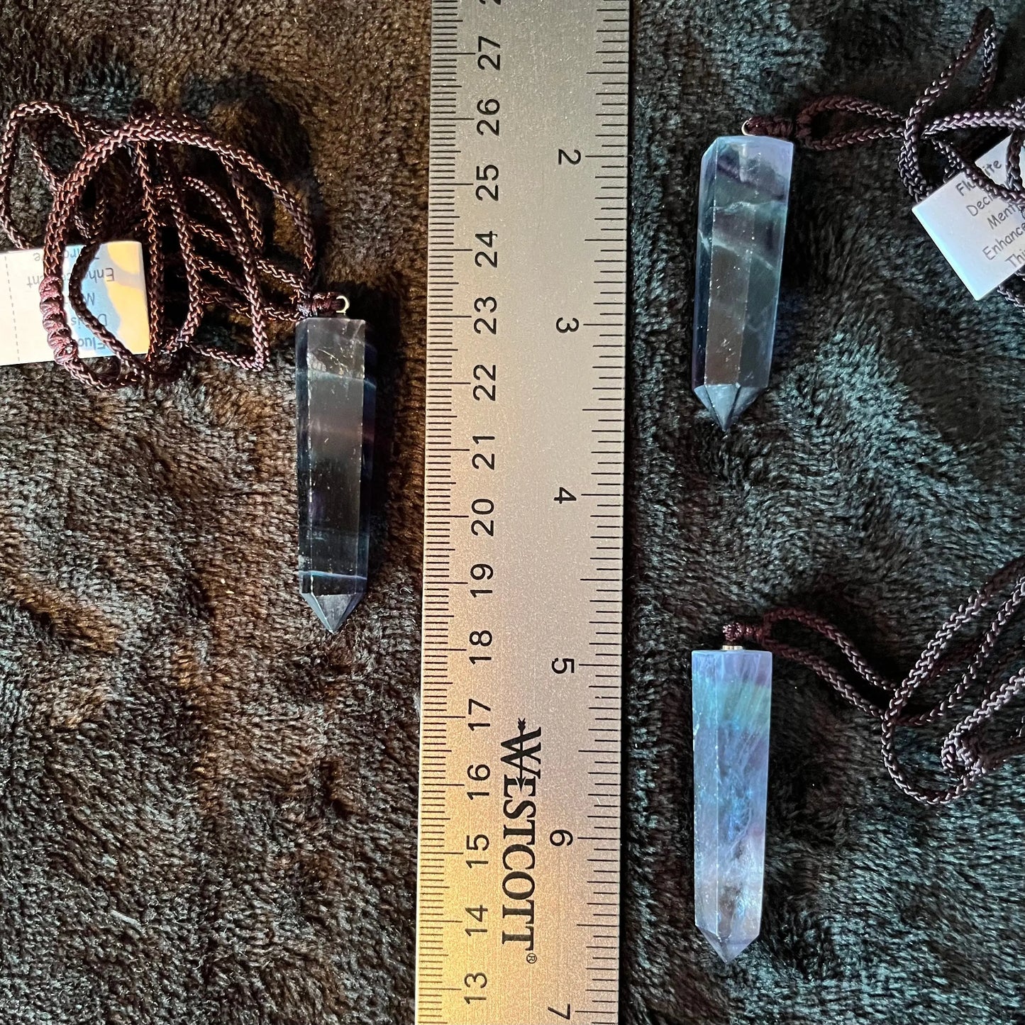 Fluorite Point Necklace NCK-2853 Shop Wholesale Crystals
