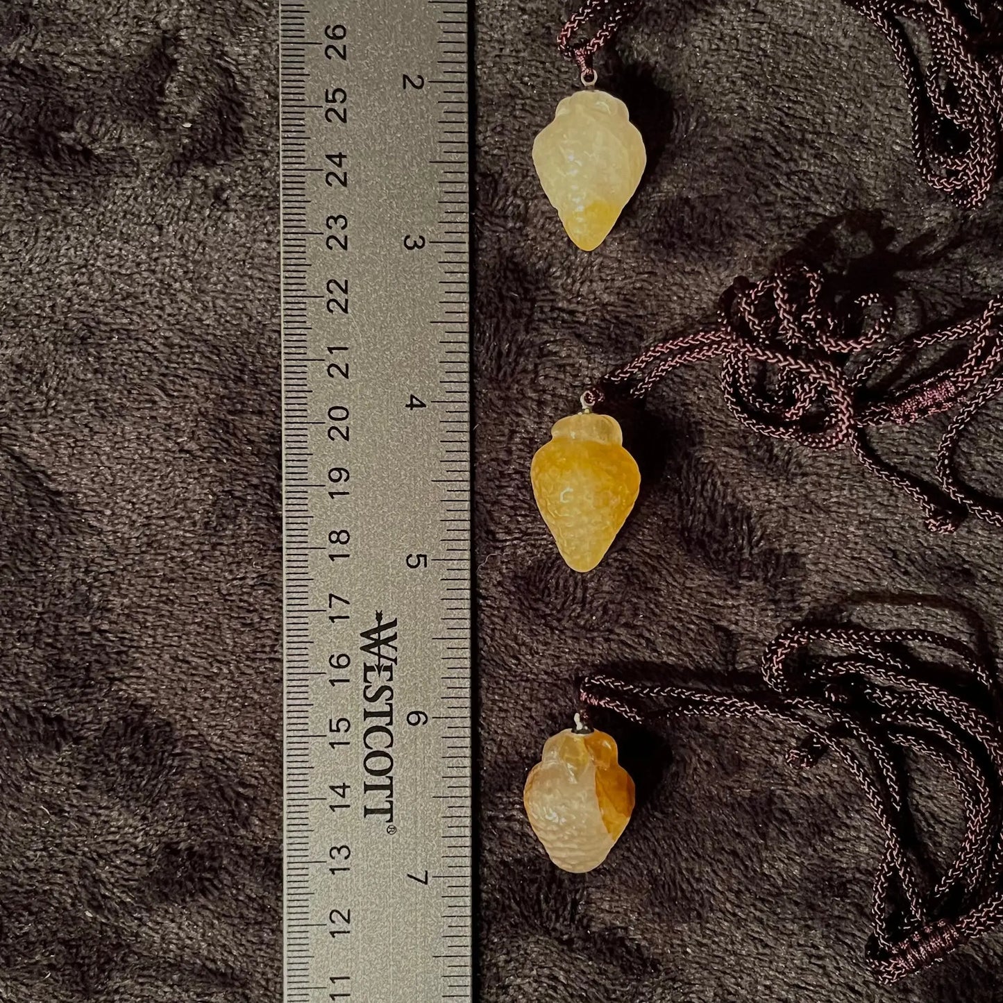 Golden Quartz Strawberry Necklace NCK-2869 Shop Wholesale Crystals