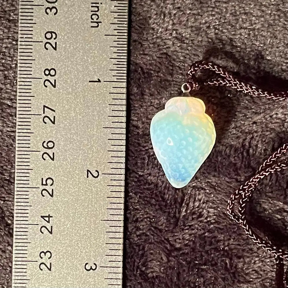 Opalite Strawberry Necklace NCK-2860 Shop Wholesale Crystals