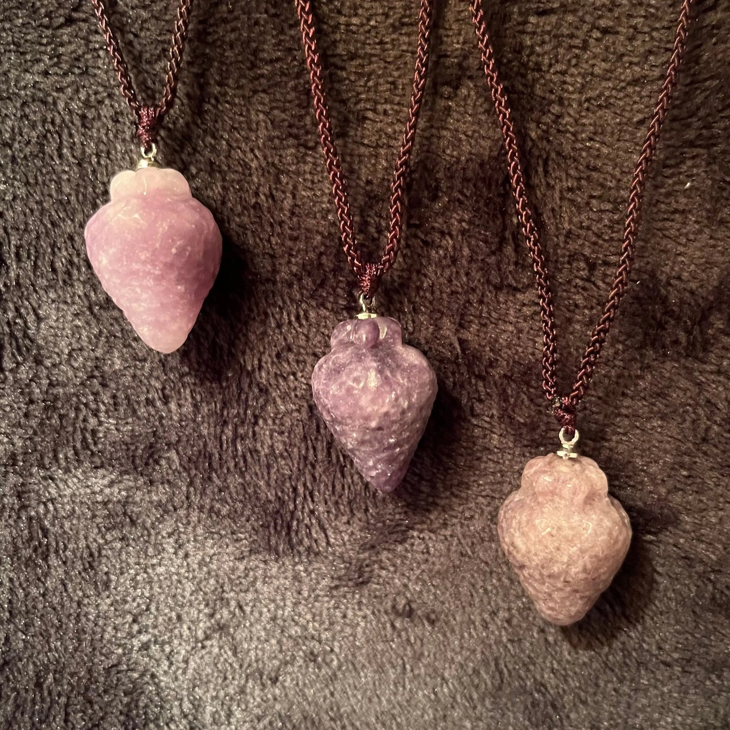 Amethyst Strawberry Necklace NCK-2862 Shop Wholesale Crystals