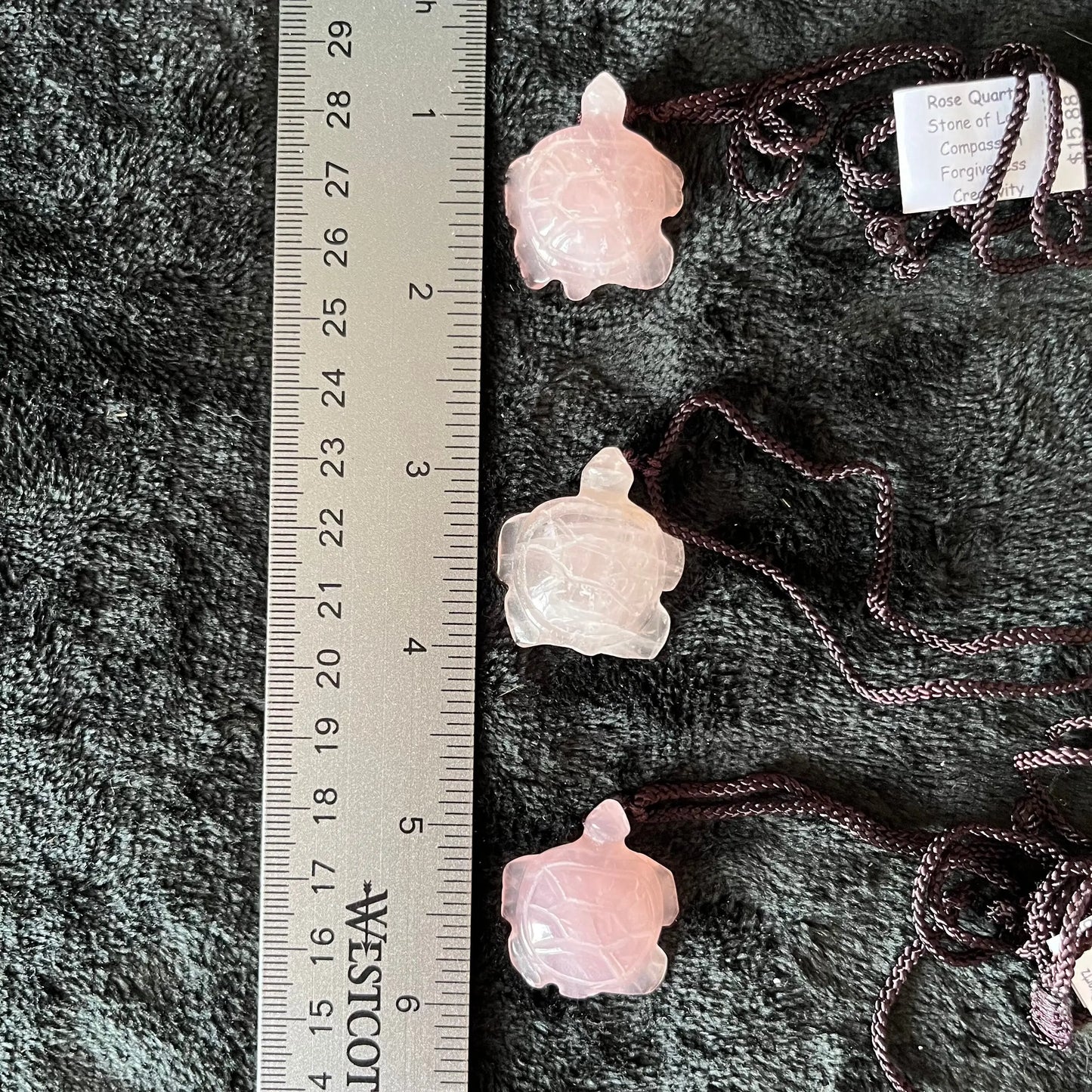 Rose Quartz Turtle Necklace NCK-2835 Shop Wholesale Crystals