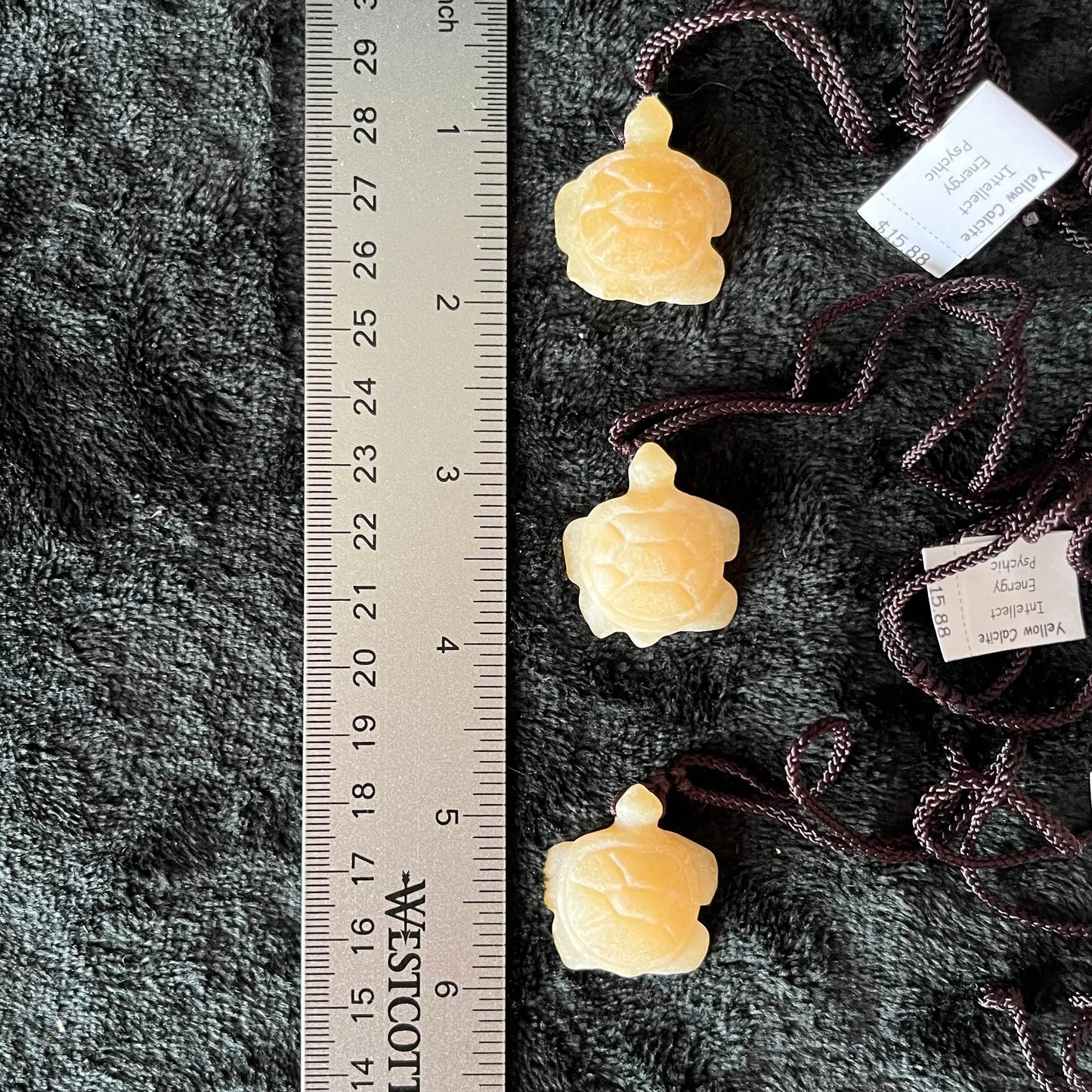 Yellow Calcite Turtle Necklace NCK-2844 Shop Wholesale Crystals