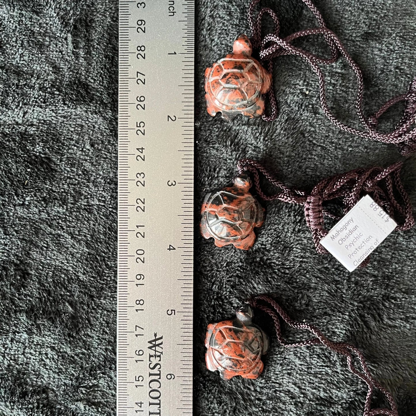 Mahogany Obsidian Turtle Necklace NCK-2848 Shop Wholesale Crystals