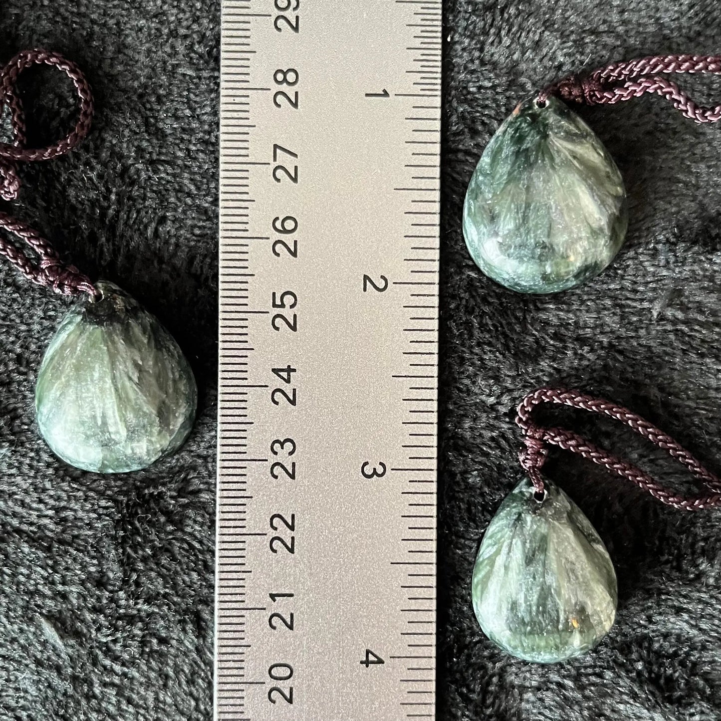 Serephinite Teardrop Necklace NCK-2843 Shop Wholesale Crystals