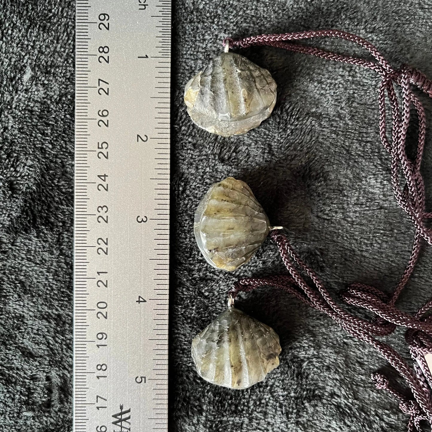 Labradorite Seashell Necklace NCK-2838 Shop Wholesale Crystals