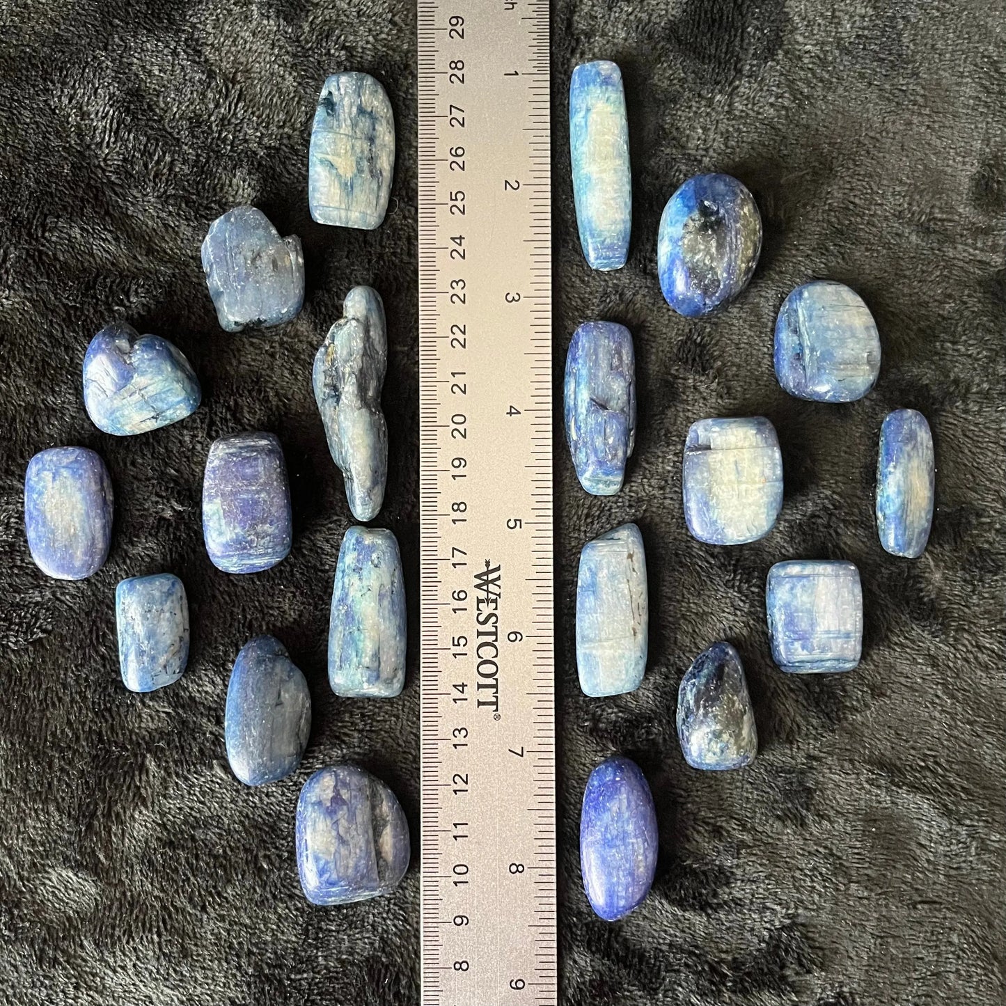 Blue Kyanite Tumbled Stone (Approx. 1” - 1 5/8”) BIN -1512 Shop Wholesale Crystals